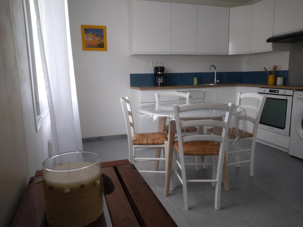 T2 Charmant Avec Terrasse 650M De La Mer 포르니세 외부 사진